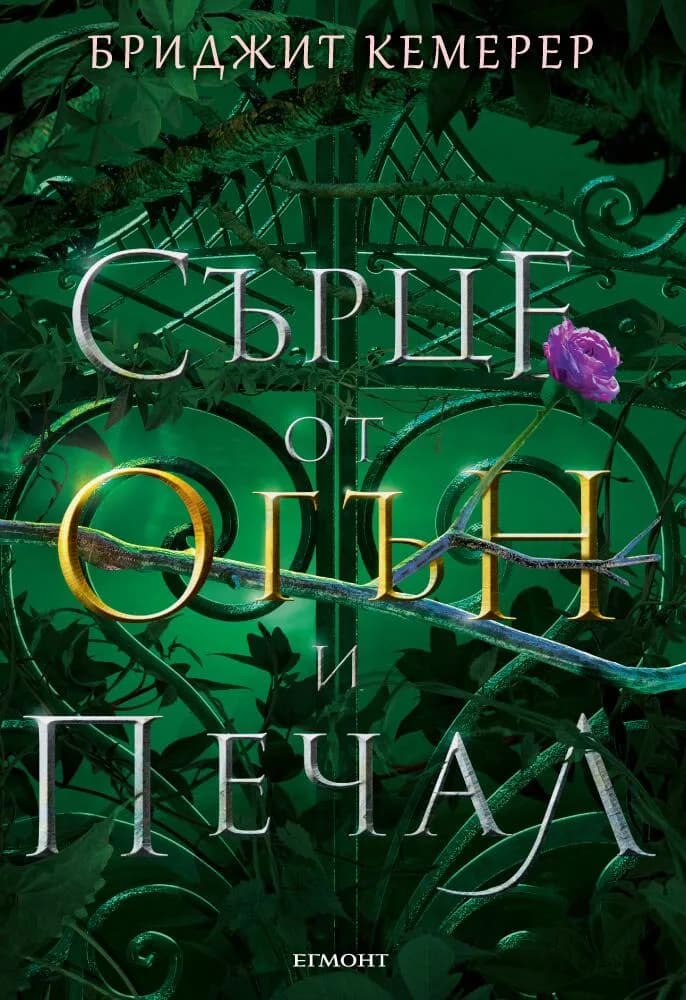 Корица на „Сърце от огън и печал - книга 2" — Бриджит Кемерер