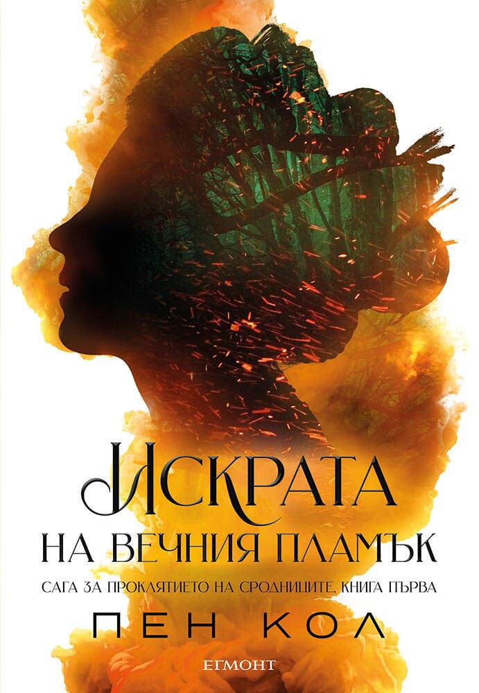 Корица на „Искрата на вечния пламък" — Пен Кол