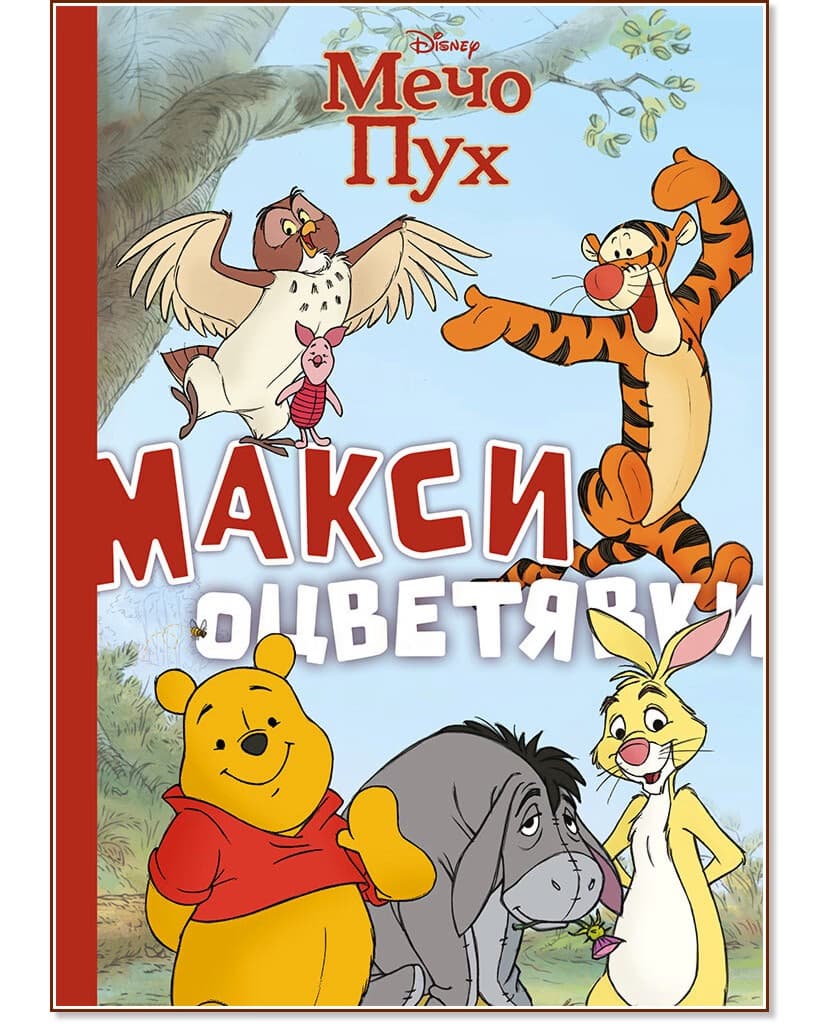 Корица на „Макси оцветявки: Мечо Пух"