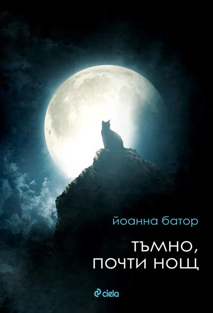 Корица на „Тъмно, почти нощ“, Йоанна Батор