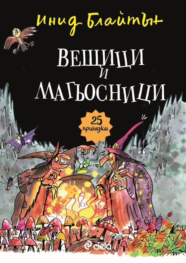 Корица на „Вещици и магьосници" — Инид Блайтън