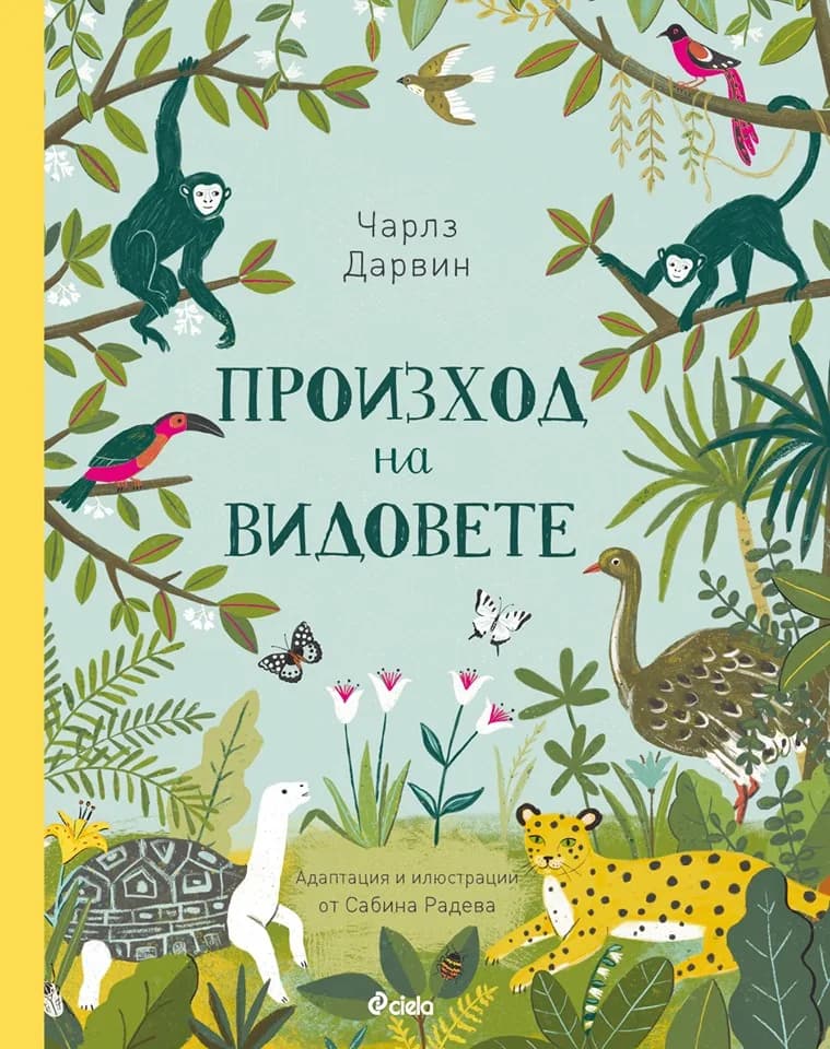Корица на „Произход на видовете - твърда корица“, Сабина Радева