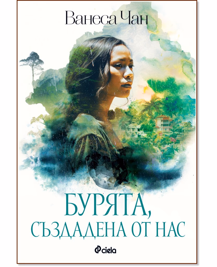 Корица на „Бурята, създадена от нас" — Ванеса Чан