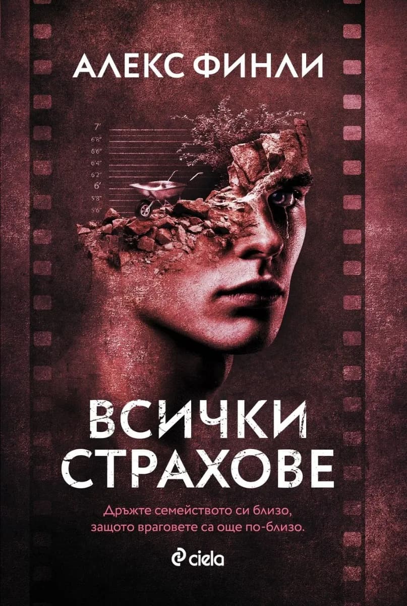 Корица на „Всички страхове“, Алекс Финли