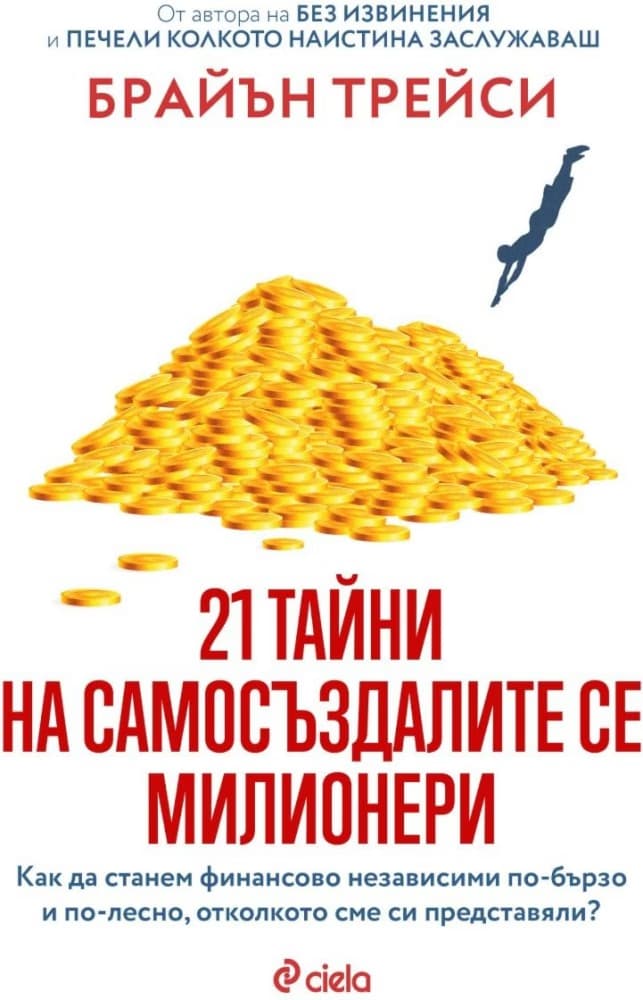 Корица на „21 тайни на самосъздалите се милионери“ — Брайън Трейси