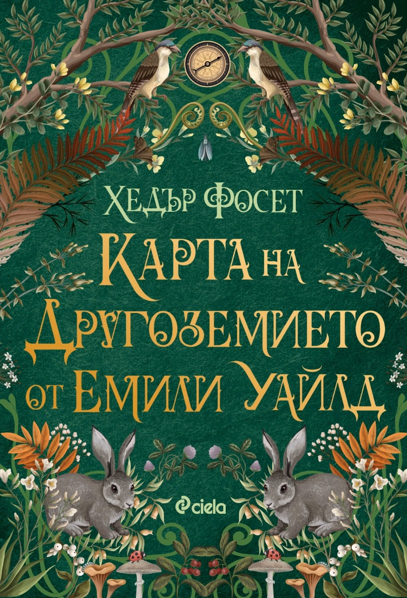 Корица на „Карта на Другоземието от Емили Уайлд" — Хедър Фосет