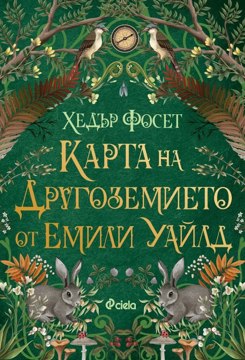 Корица на „Карта на Другоземието от Емили Уайлд" — Хедър Фосет
