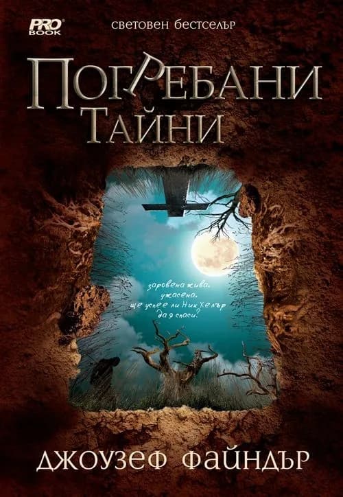 Корица на „Погребани тайни" — Джоузеф Файндър