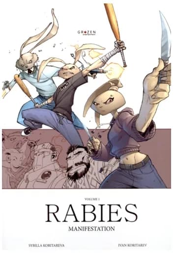Корица на „Rabies, Volume 1- Manifestation“, Sybilla Koritareva