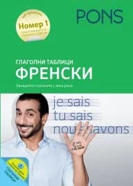Корица на „Глаголни таблици ФРЕНСКИ“, Изабел Лангенбах