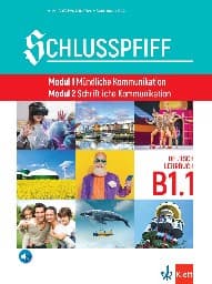 Корица на „Schlusspfiff - ниво B1.1: Учебник по немски език за 11. и 12. клас - профилирана подготовка. Модули 1 и 2"
