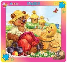 Корица на „Пъзел 20 елемента - Медената питка"