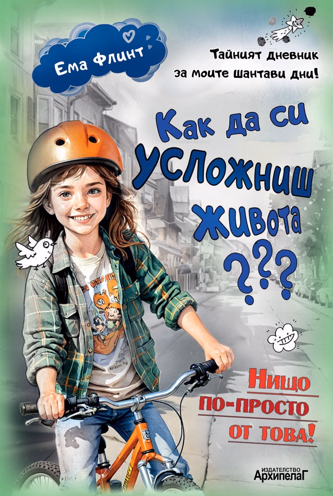 Корица на „Как да си усложниш живота?" — Ема Флинт