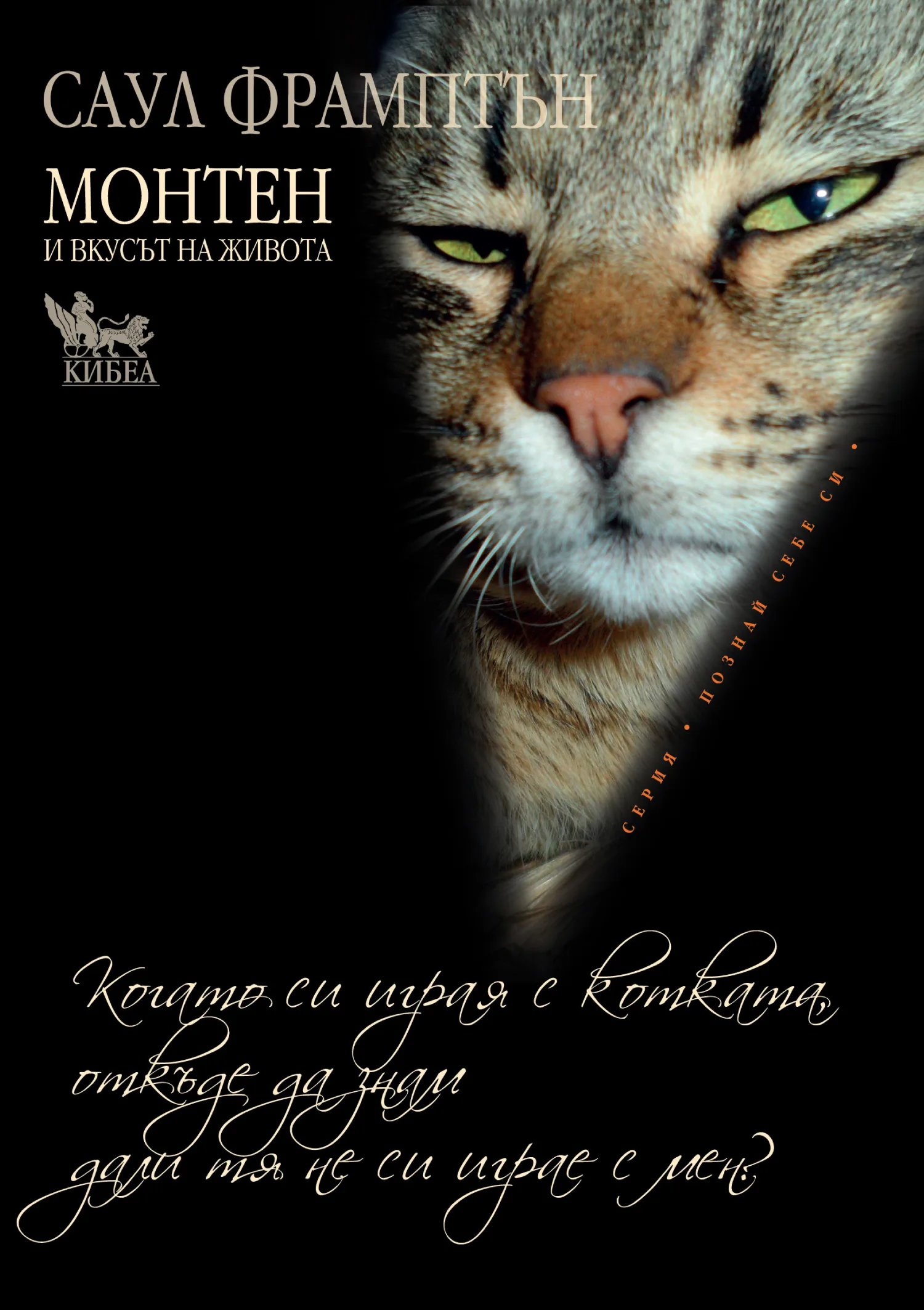 Корица на „Когато си играя с котката, откъде да знам дали тя не си играе с мен?“, Саул Фрамптън