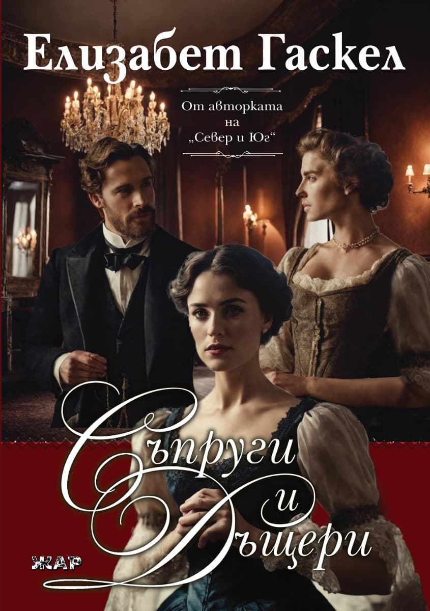 Корица на „Съпруги и дъщери" — Елизабет Гаскел