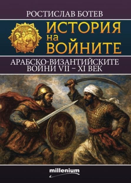 Корица на „История на войните: Арабско-Византийските войни VII - XI век" — Ростислав Ботев
