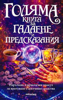 Корица на „Голяма книга за гадаене и предсказания"