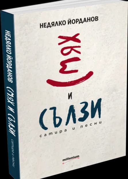 Корица на „Смях и сълзи. Сатира и песни" — Недялко Йорданов