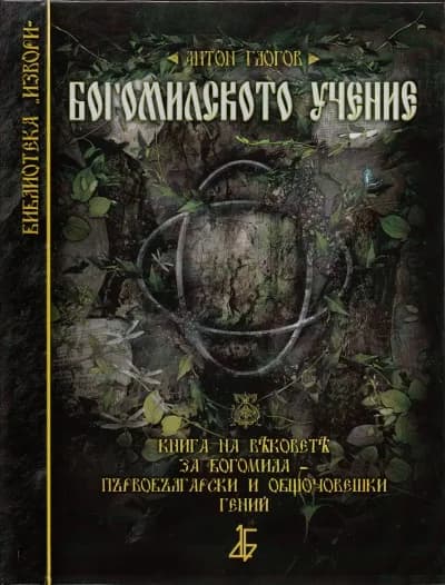 Корица на „Богомилското учение" — Антон Глогов