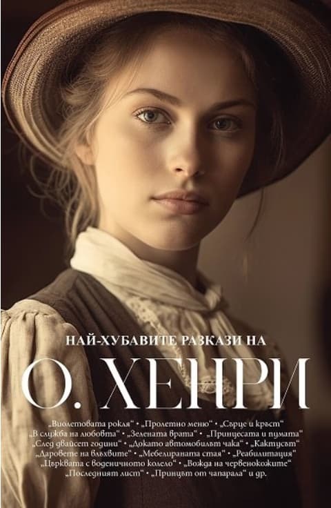 Корица на „Най-хубавите разкази на О. Хенри"