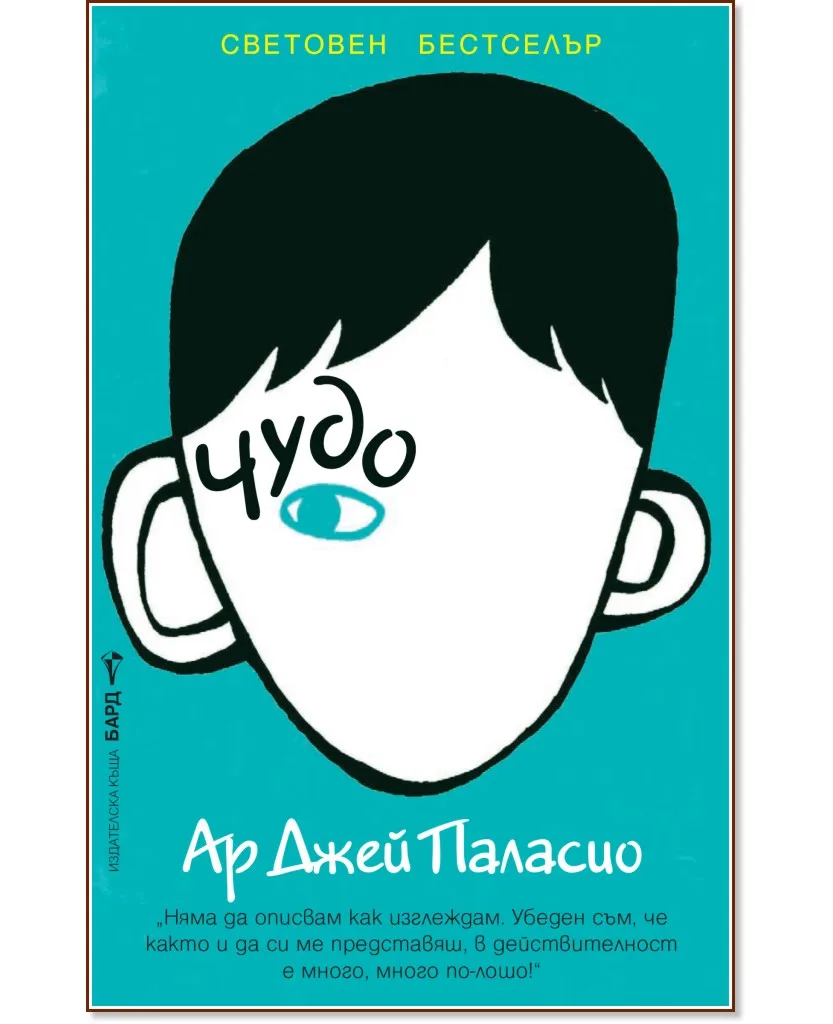 Корица на „Чудо" — Ар Джей Паласио
