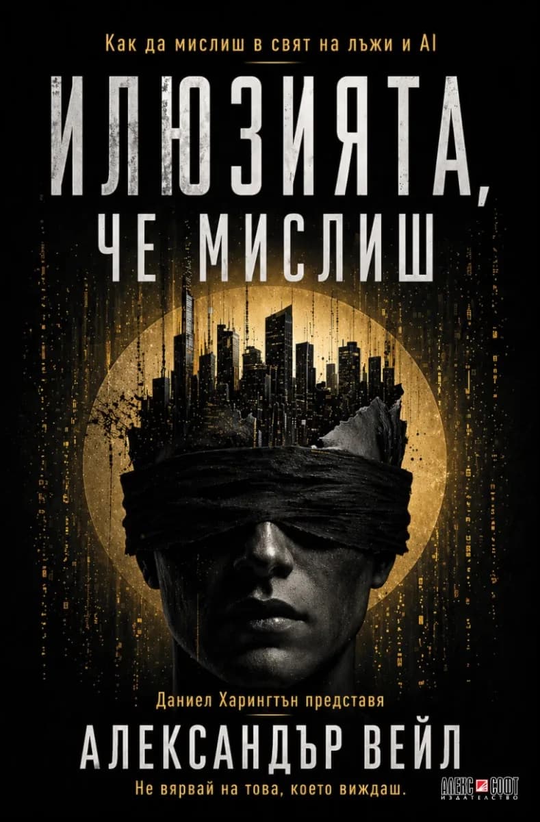 Корица на „Илюзията, че мислиш“