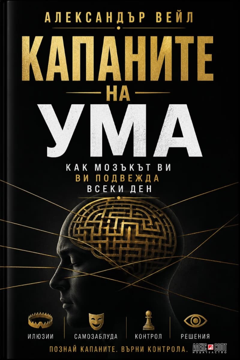 Корица на „Капаните на ума" — Александър Вейл