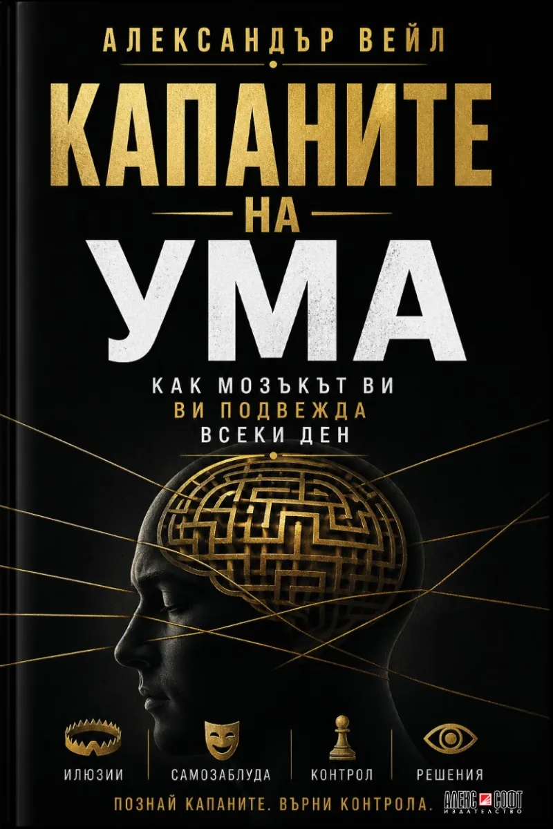 Корица на „Капаните на ума" — Александър Вейл