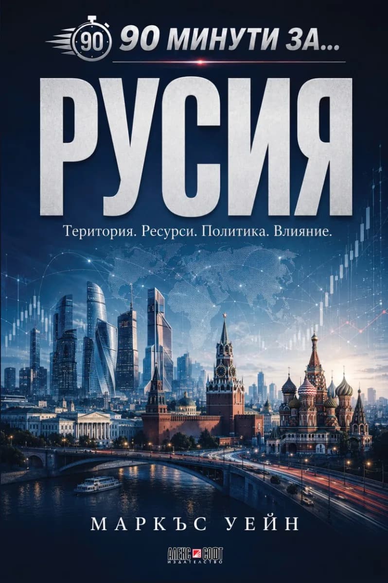 Корица на „90 минути за Русия" — Даниел Харингтън