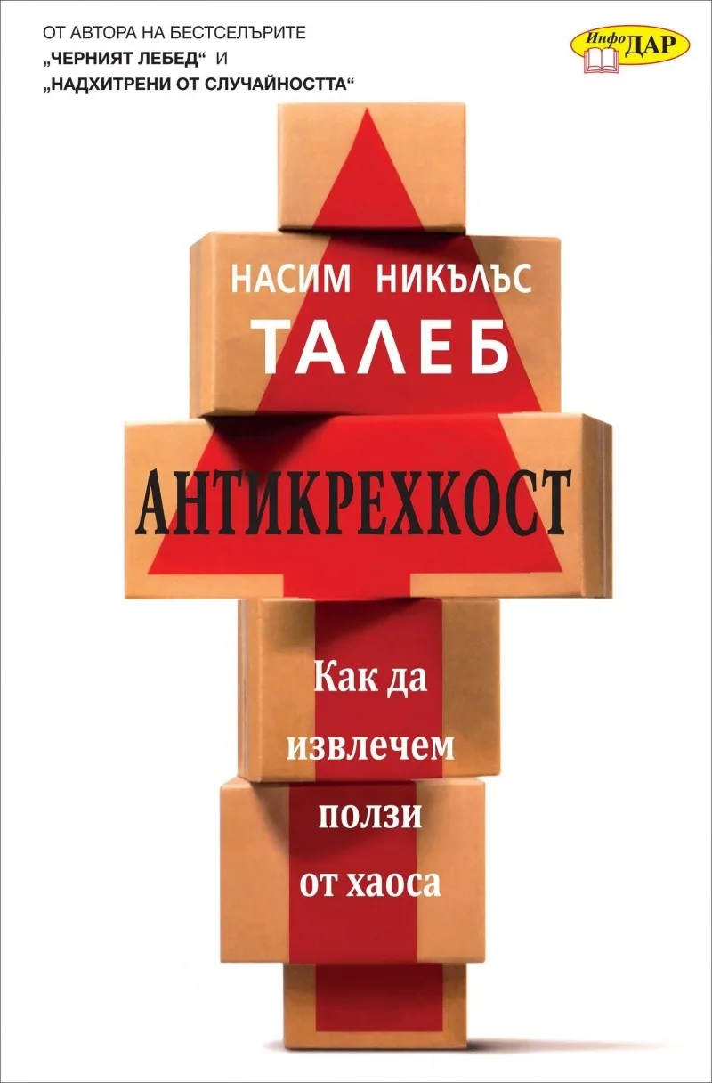 Корица на „Антикрехкост“, Насим Никълъс Талеб