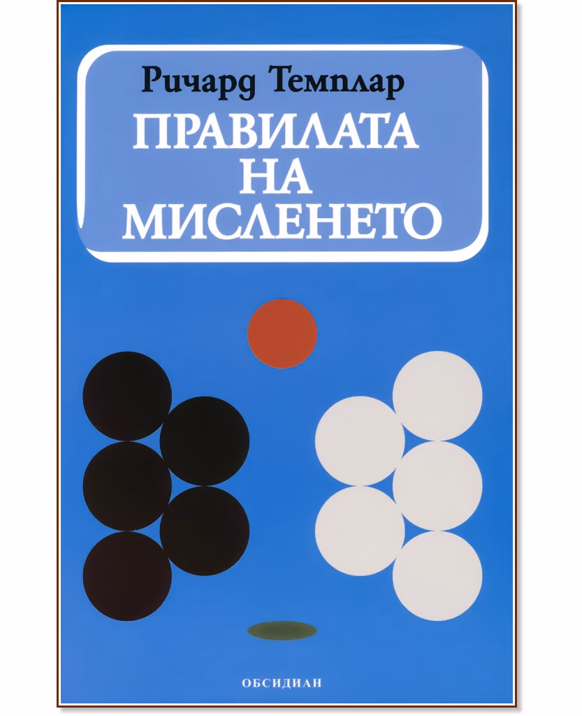 Корица на „Правилата на мисленето“ — Ричард Темплар
