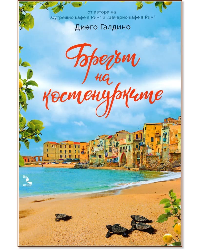 Корица на „Брегът на костенурките" — Диего Галдино