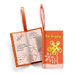 Корица на „Be happy - малка книжка картичка“