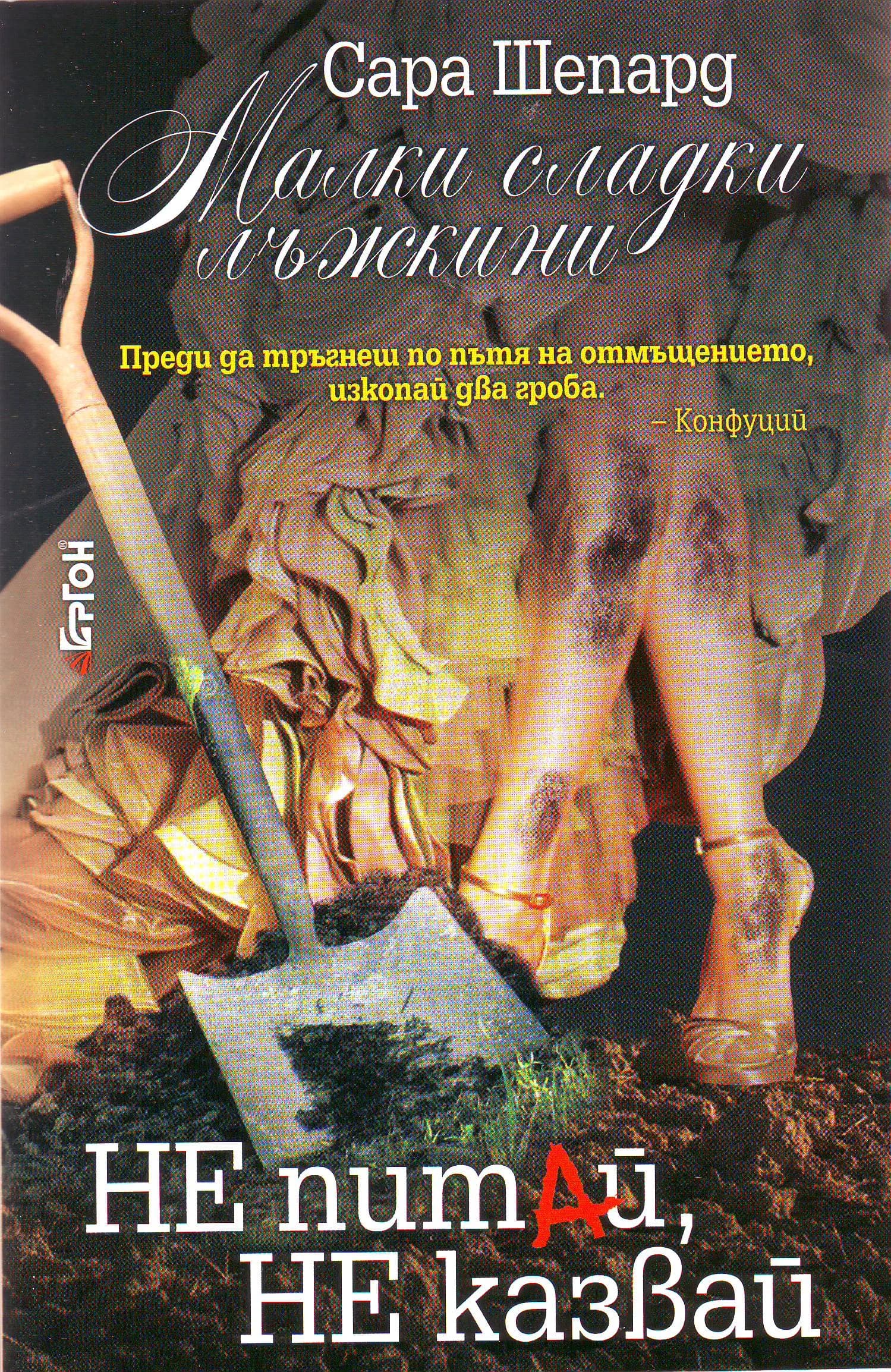 Корица на „Малки сладки лъжкини, книга 9: Не питай, не казвай“, Сара Шепард