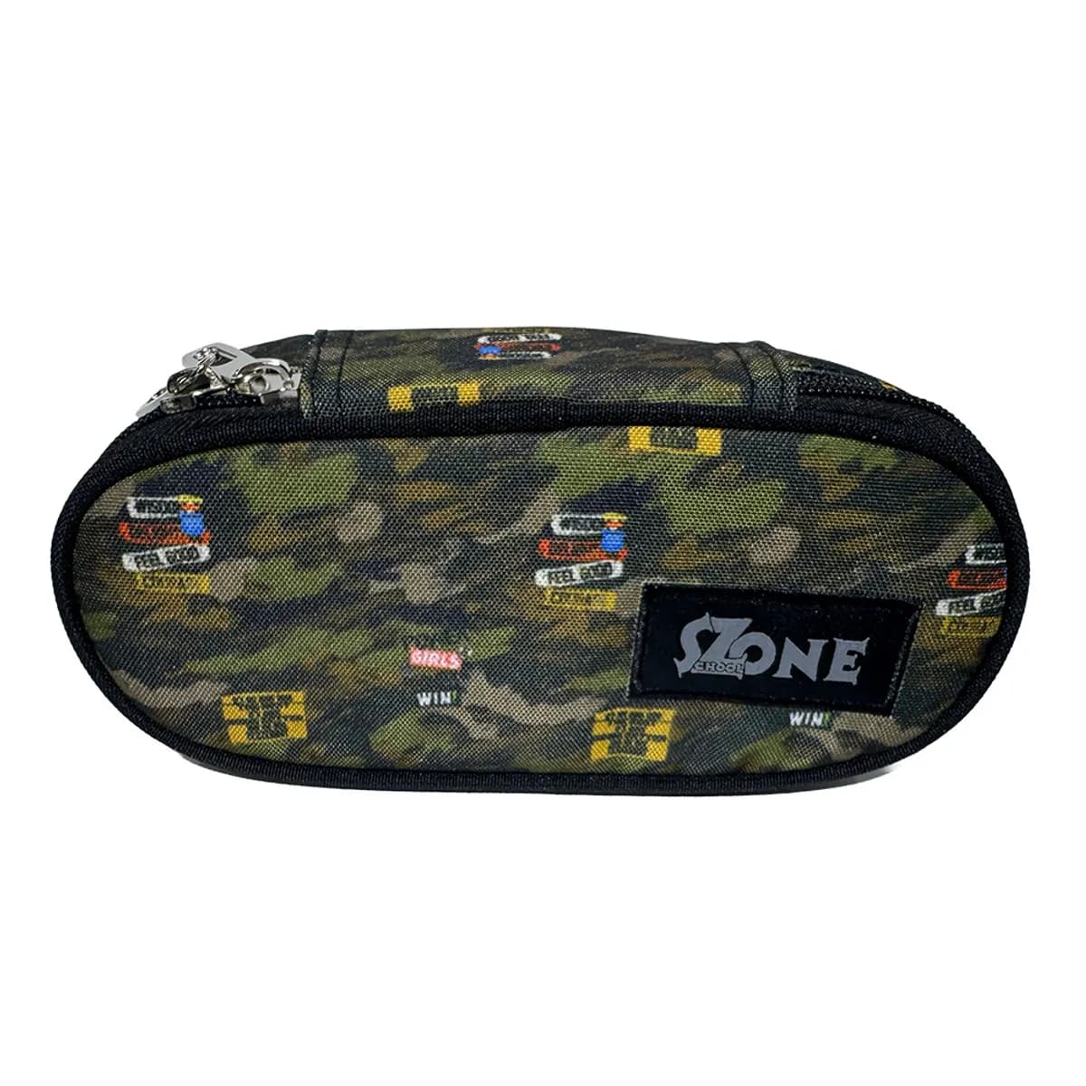 Несесер Camouflage с един цип, твърд