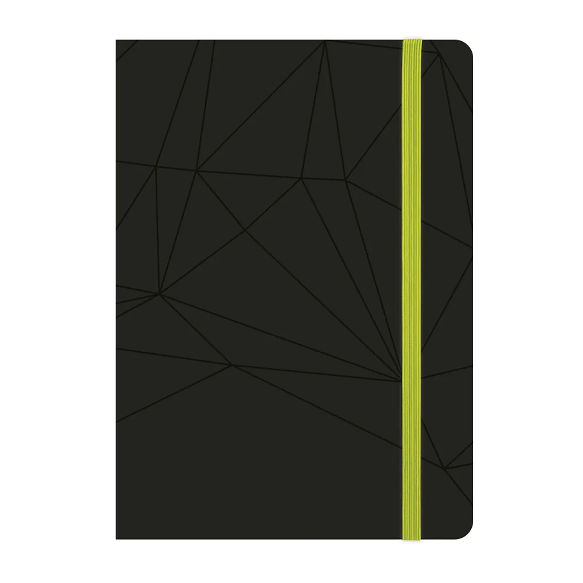 Бележник Lastva Black, A5, 208 стр, шамоа 80г