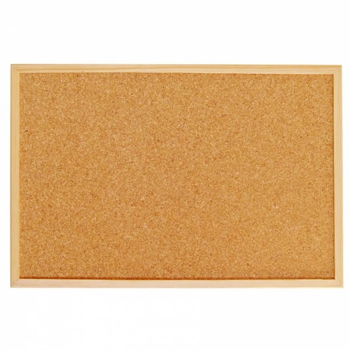 Коркова дъска Bi-Office Essential, 400x300 мм, дървена рамка