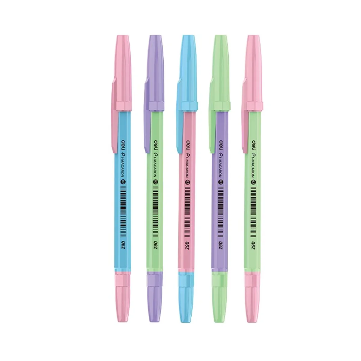 Химикалка Deli P-1 Vibrant EQ6Z, 0.7 мм, синя