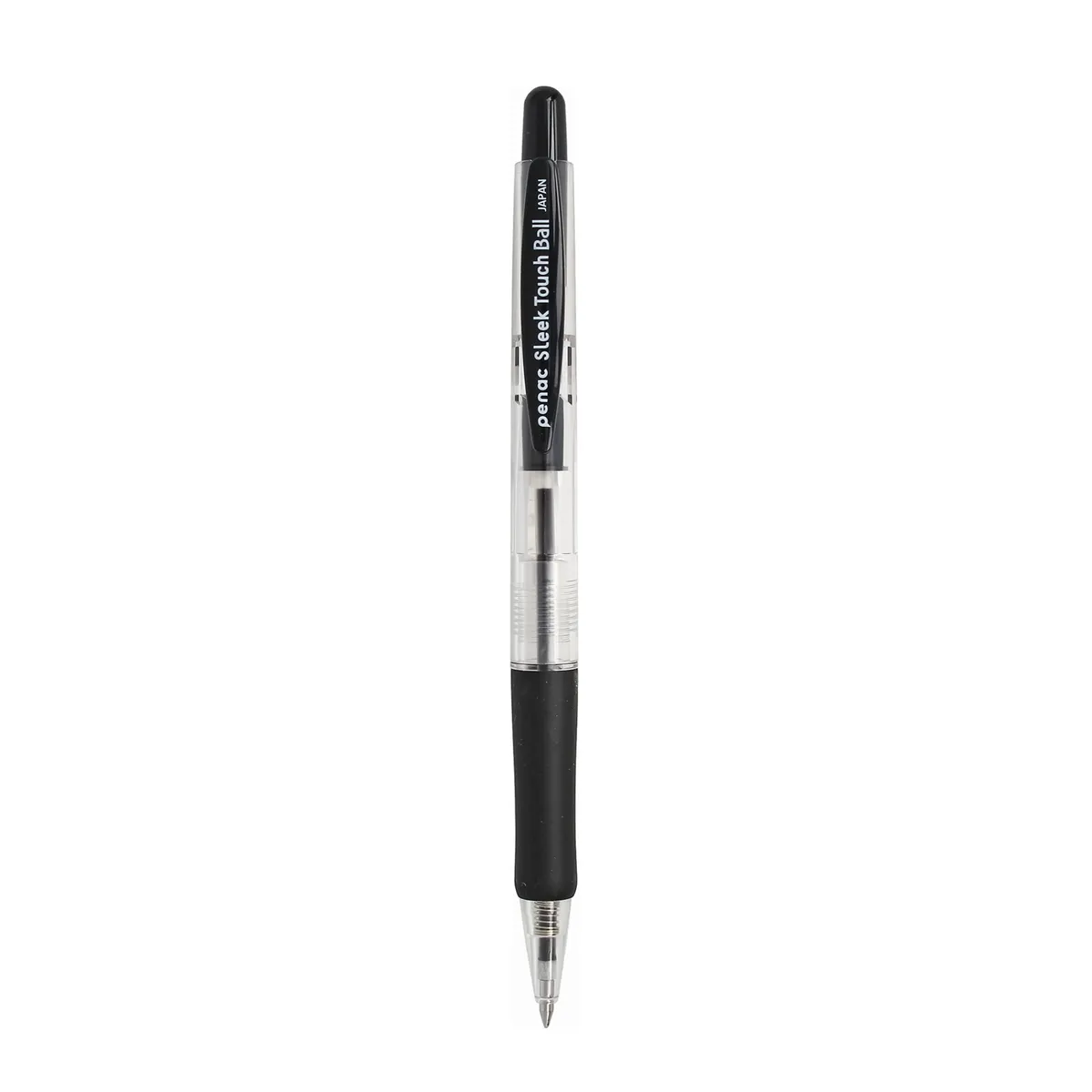 Автоматична химикалка Penac Sleek Touch, с грип, 0.7 мм, черна