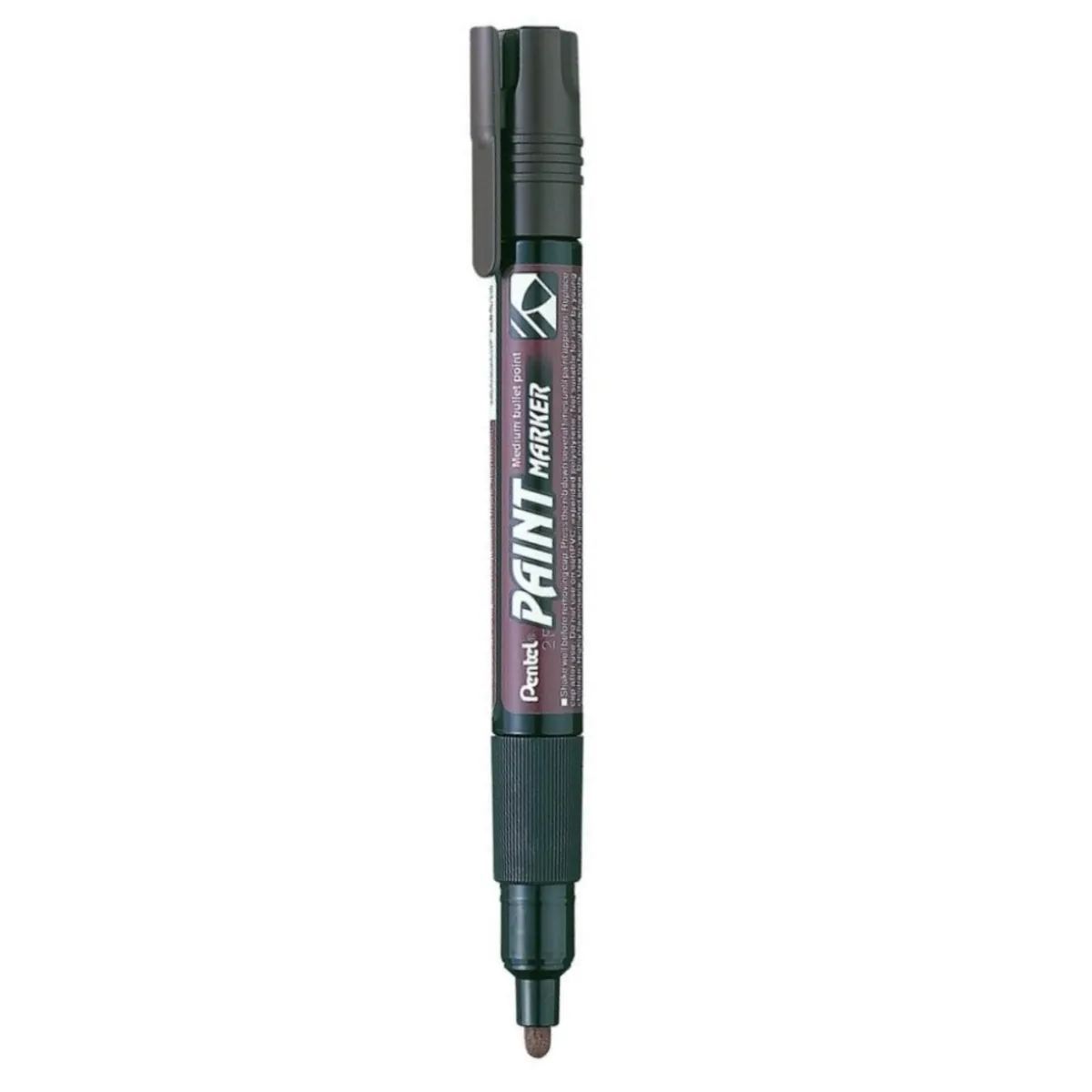 Paint маркер Pentel MMP20, объл връх 4 мм, кафяв