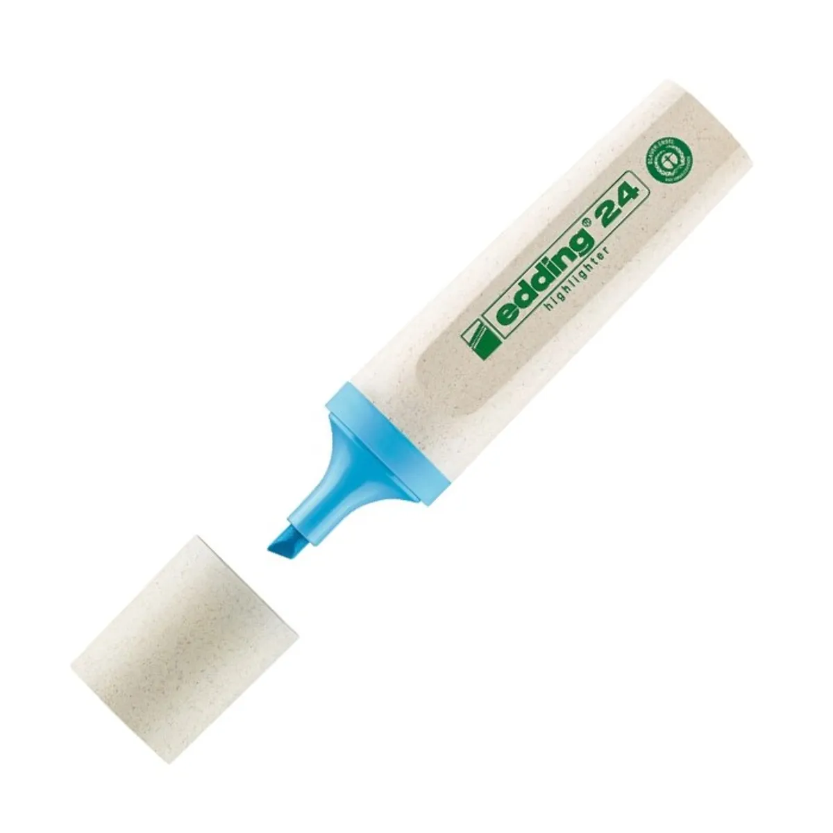 Текст маркер Edding EcoLine Е-24 - св.син