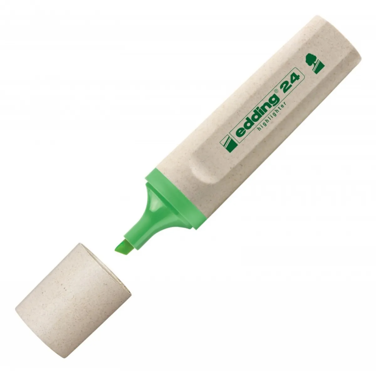 Текст маркер Edding EcoLine Е-24 - св.зелен