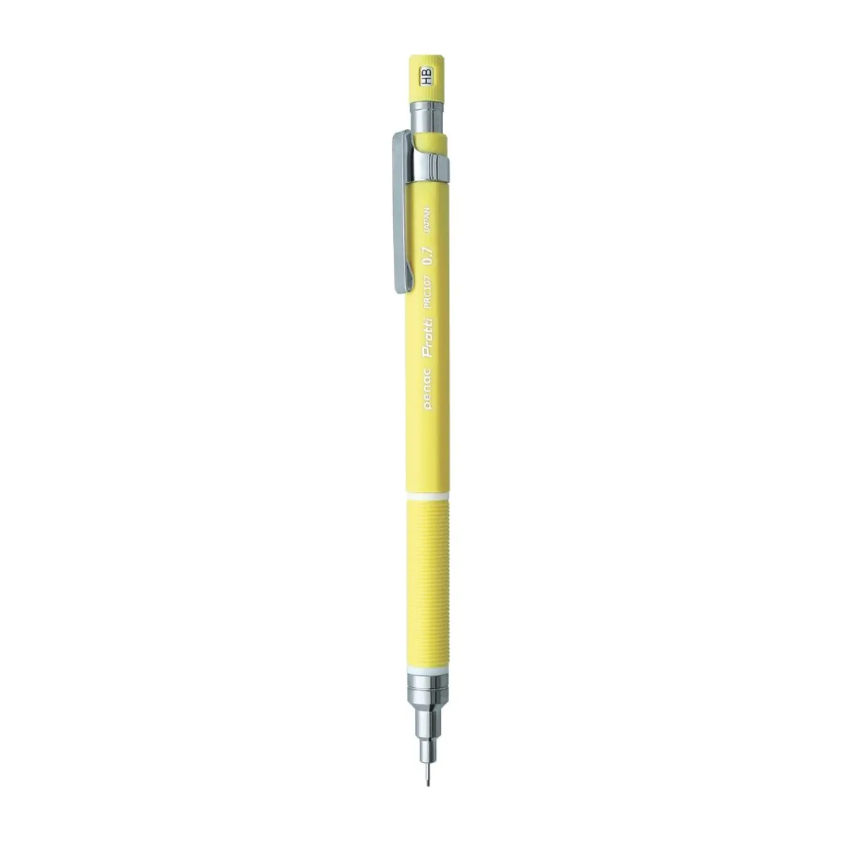 Автоматичен молив Penac Protti PRC 107 Vivid, 0.7 мм, PET опаковка, жълт