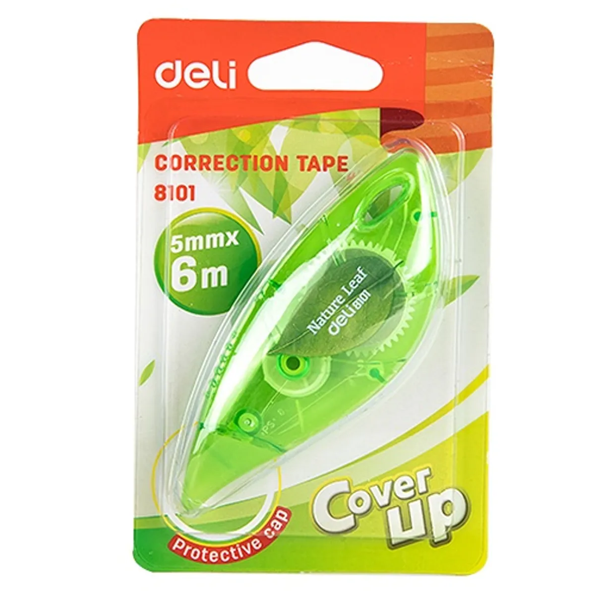 Коректор лента Deli Cover UP Nature Leaf E8101, 5 мм х 6 м