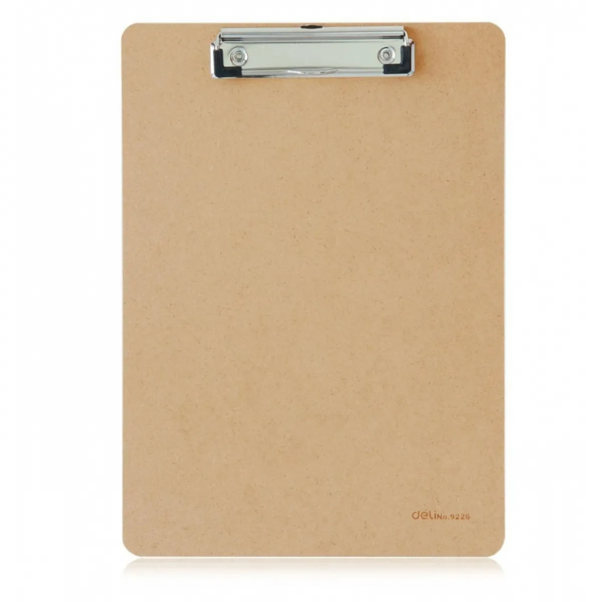 Дървен клипборд Deli Start, E9226, A4, MDF, кафяв