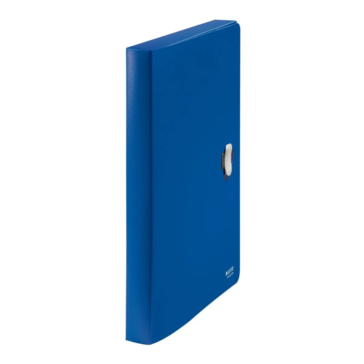 Кутия за документи с клип LEITZ Recycle, 254х330х38мм, A4, рециклиран РР, синя