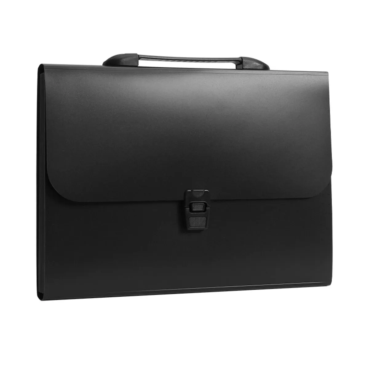 Чанта за документи Deli HubFolio, EB403-BK, 13 отделения и индекси, PP, черна