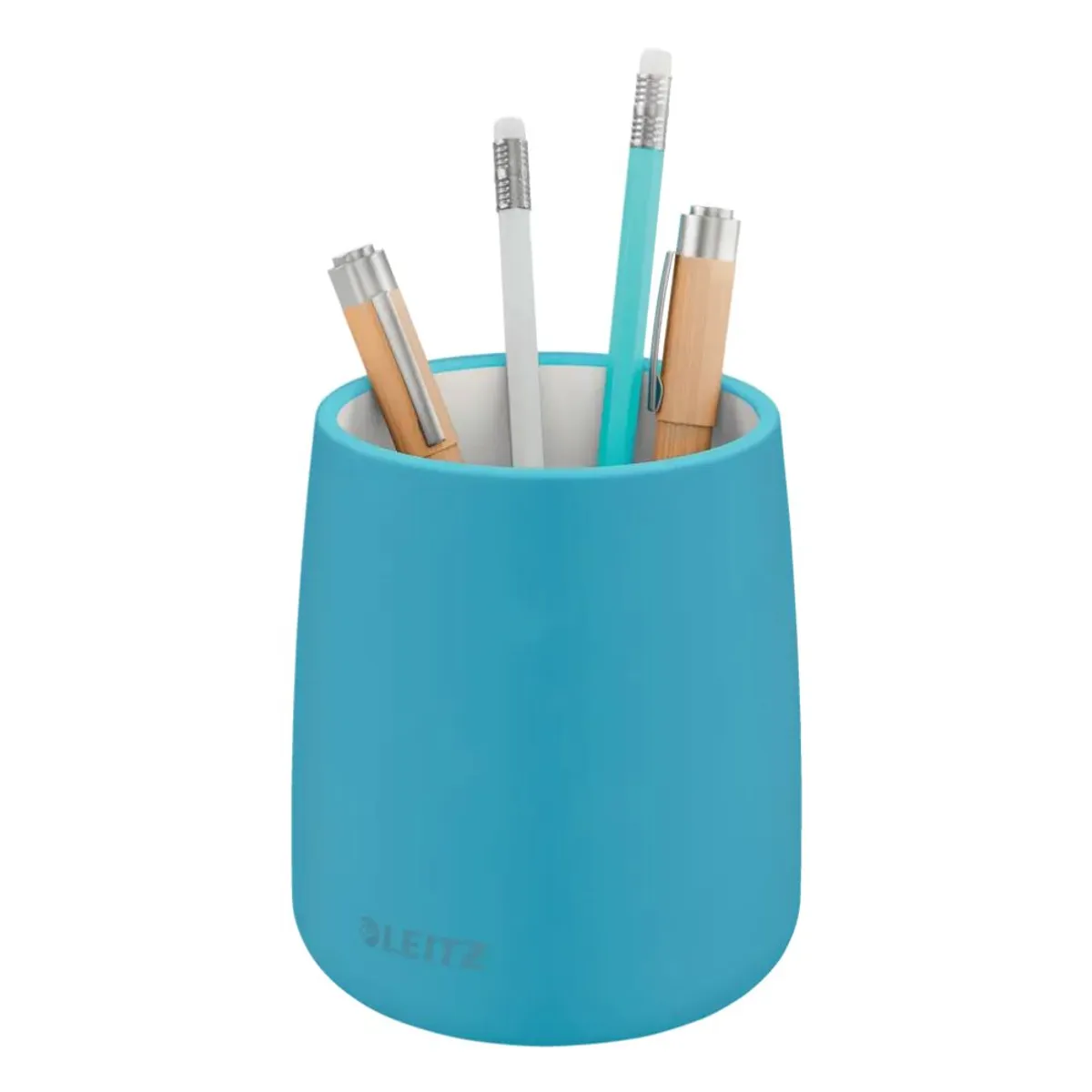 Моливник Leitz Cosy, 108х87х87 мм, керамика, светлосин