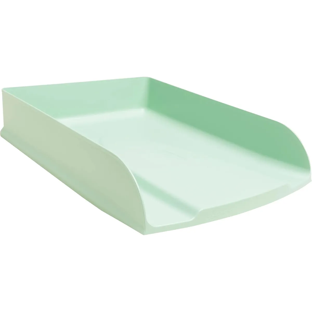 Хоризонтална поставка EXACOMPTA AutentiK, Polystyrene, светлозелена