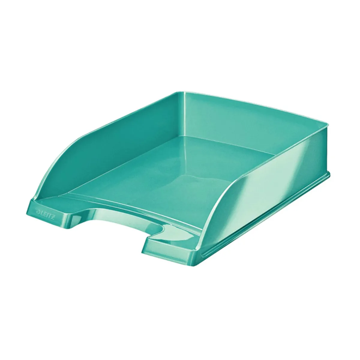 Хоризонтална поставка LEITZ WOW, Polystyrene, тюркоаз